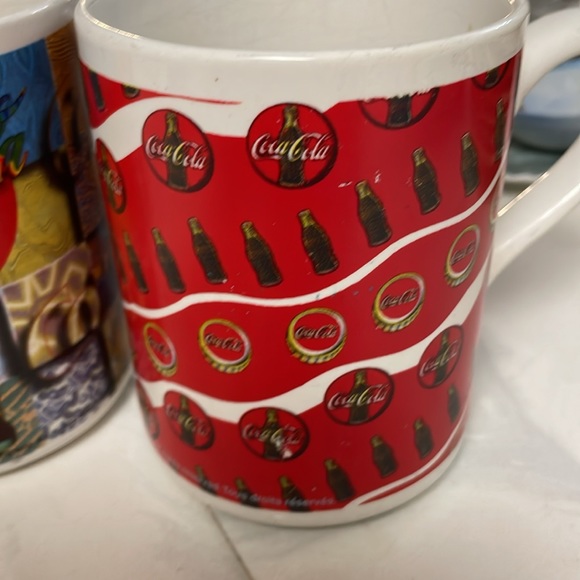 LOT of 3 Vintage Coca-Cola Coke Coffee Mug Cup Gibson 1997 - Picture 4 of 10